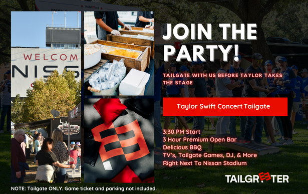 Tailgreeter All-Inclusive Tailgate: Taylor Swift at beabadoobee Tour